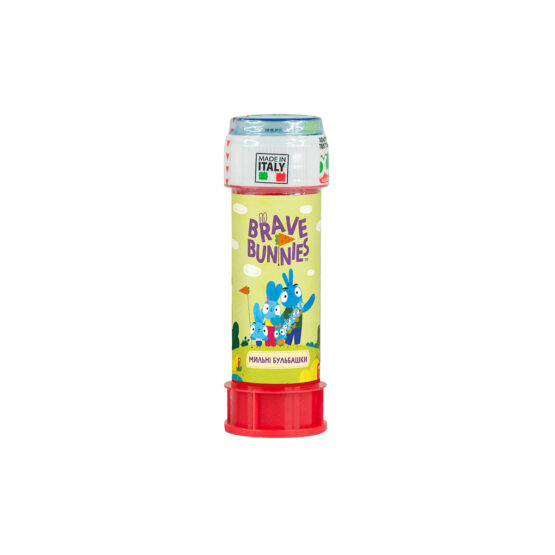 Мильні бульбашки – BRAVE BUNNIES (60 ml)