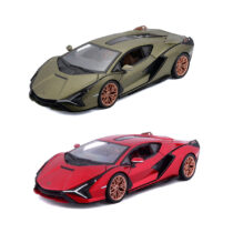 Автомодель – LAMBORGHINI SIÁN FKP 37  (асорті зелений металік, червоний металік, 1:24)