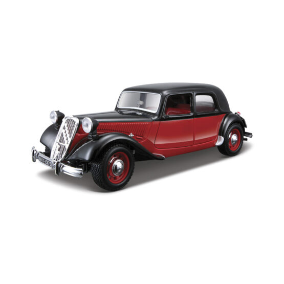 Автомодель – CITROEN 15 CV TA (1938) (асорті чорний, червоно-чорний, 1:24)