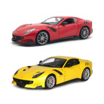 Автомодель – FERRARI F12TDF (асорті жовтий, червоний, 1:24)