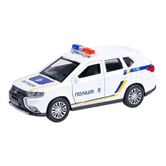 Автомодель – MITSUBISHI OUTLANDER POLICE (1:32)