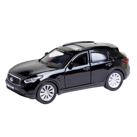 Автомодель – INFINITI QX70 (чорний, 1:32)