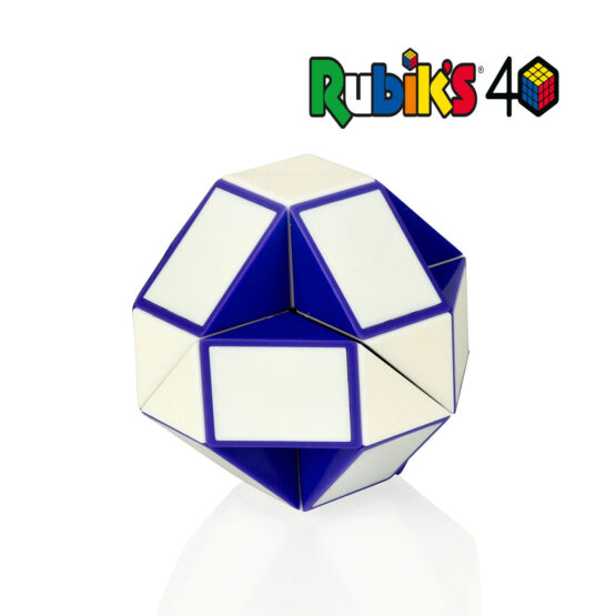 Головоломка RUBIK’S – Змійка (біло-блакитна)