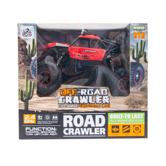 Автомобіль OFF-ROAD CRAWLER з р/к – SUPER SPORT (червоний, 1:18)