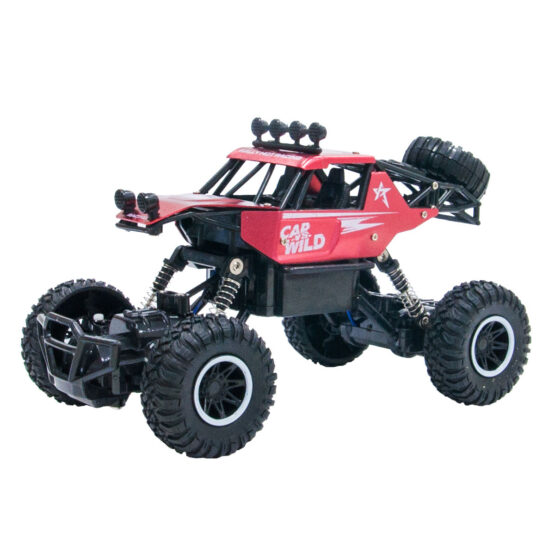 Автомобіль OFF-ROAD CRAWLER з р/к – CAR VS WILD (червоний, акум. 3,6V, метал. корпус, 1:20)