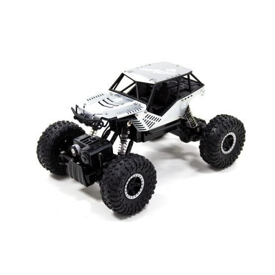 Автомобіль OFF-ROAD CRAWLER з р/к – TIGER (матовий сірий, акум. 4,8V, метал. корпус, 1:18)