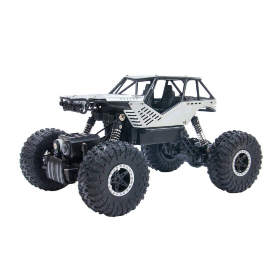 Автомобіль OFF-ROAD CRAWLER з р/к – ROCK (сріблястий, метал. корпус, 1:18)