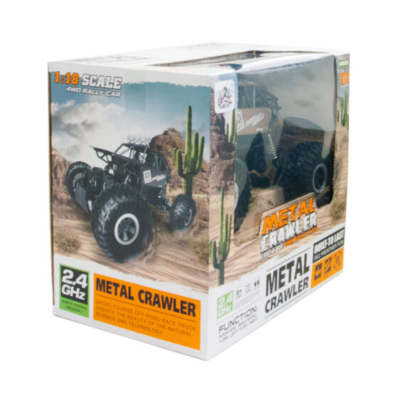 Автомобіль OFF-ROAD CRAWLER з р/к – SUPER SPEED (матовий коричн., акум. 4.8V, метал. корпус, 1:18)