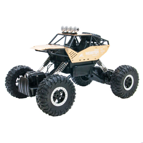 Автомобіль OFF-ROAD CRAWLER з р/к – FORCE (золотий, акум. 7.2V, метал. корпус, 1:14)