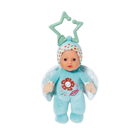 Лялька BABY BORN серії “For babies” – БЛАКИТНЕ ЯНГОЛЯТКО (18 cm)